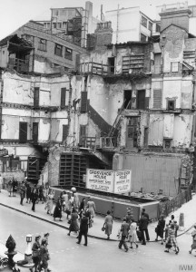 © IWM (D 9416) bomb damage Birmingham