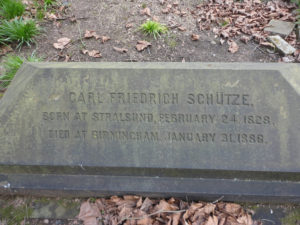 Carl Friedrich memorial stone