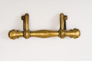 Brass coffin handle