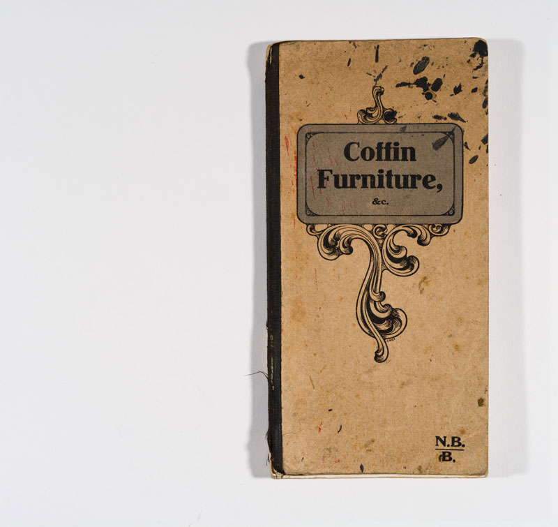 Coffin Furniture Trade Catalogue circa 1910 cover