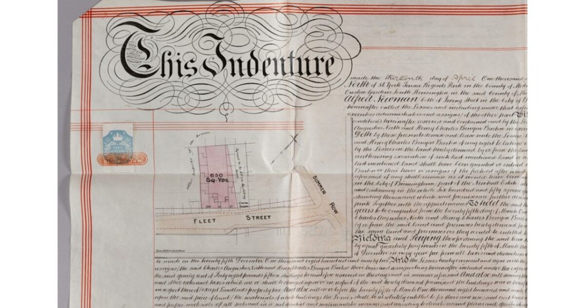 NB Indenture 1892